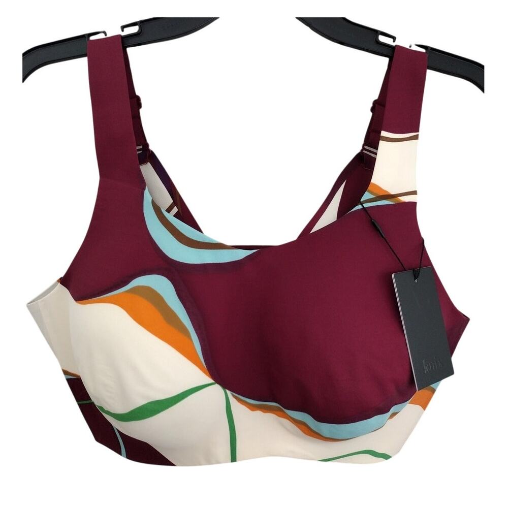 Knix NEW Multicolor Catalyst High-Impact Sports Bra Women 8 40/42 D/DD/DDD/E*